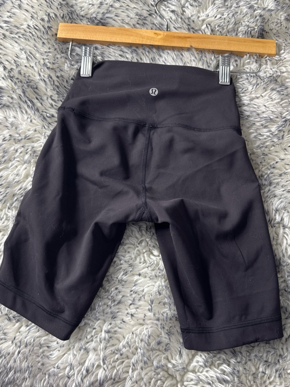 lululemon athletica Black High-Rise Bike Shorts
